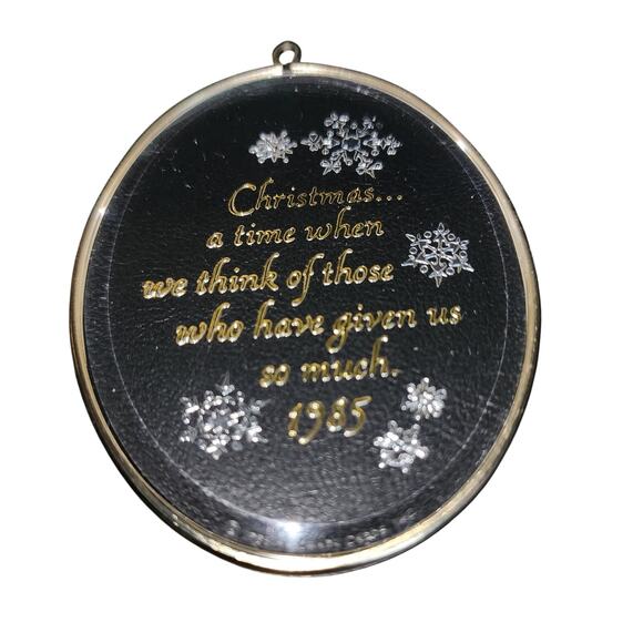 1985  hallmark Keepsake acrylic ornament with appreciation with box - Picture 5 of 5